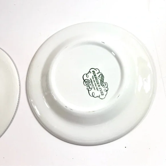 2 Currier & Ives Old Gist Mill Plates - Picture 6 of 8